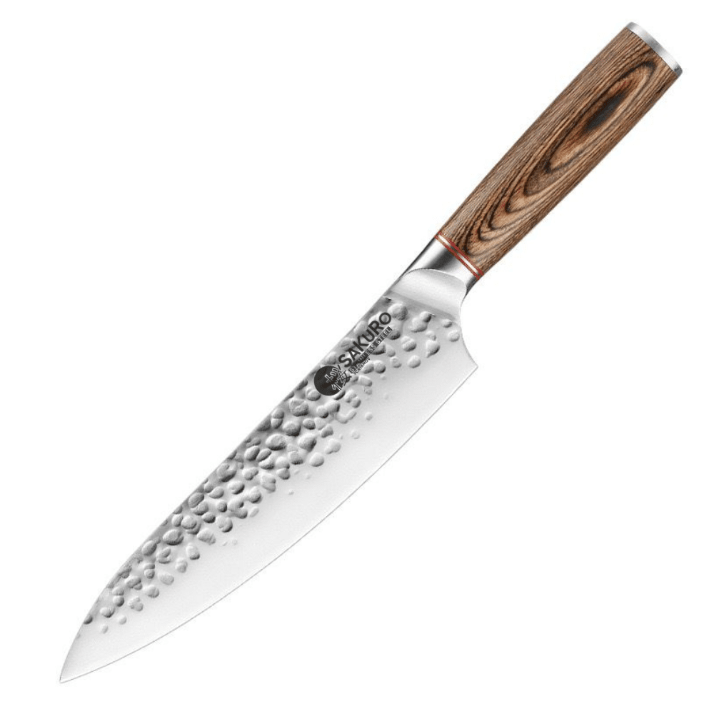 Japonský šéfkuchařský nůž z nerezové oceli SaKuRo Pakka-B 20,3 cm