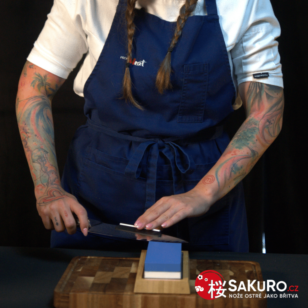 Brousící kámen na nože SaKuro | Jak ho používat ? Jak používat brousící kámen