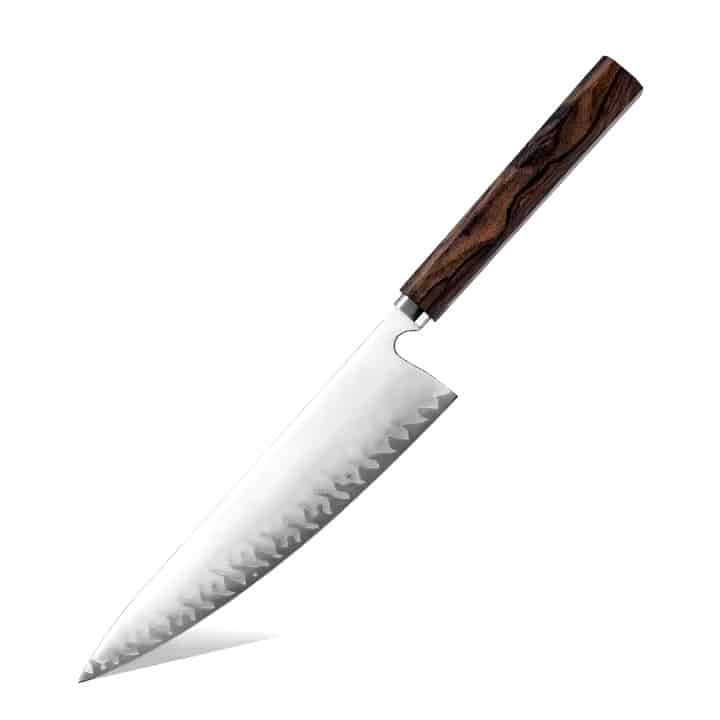 Kiritsuke nůž z japonské oceli SaKuRo Ciricote 20,3 cm