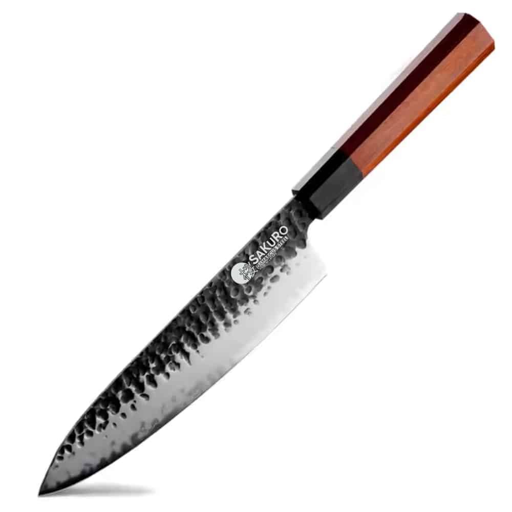 Šéfkuchařský nůž z japonské oceli SaKuRo Eben 19,8 cm